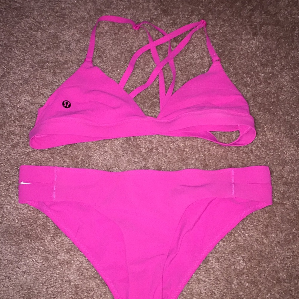 Pink Rare Lululemon Bikini.